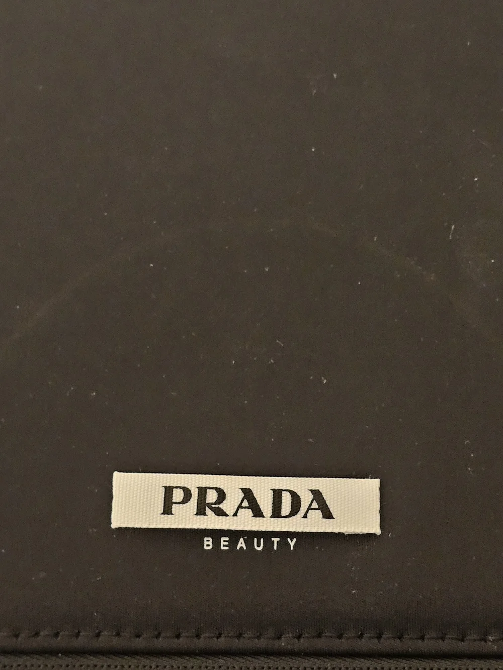 Prada Beauty Black & Pink Travel Case